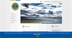 Desktop Screenshot of lions-langen.de